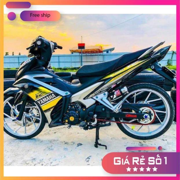 Tem rời ex 150 vàng đen chất liệu Crom cao cấp ko bay màu bảo hành màu sắc vĩnh viễn