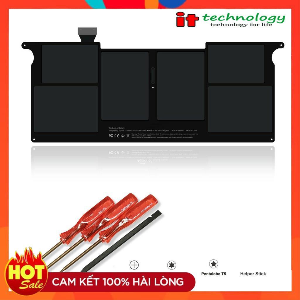 Pin battery cho Macbook Pro 11.6 inch A1465 MD223 MD224 Mid 2012 Pin Macbook A1495 A1406 A1465 A1370