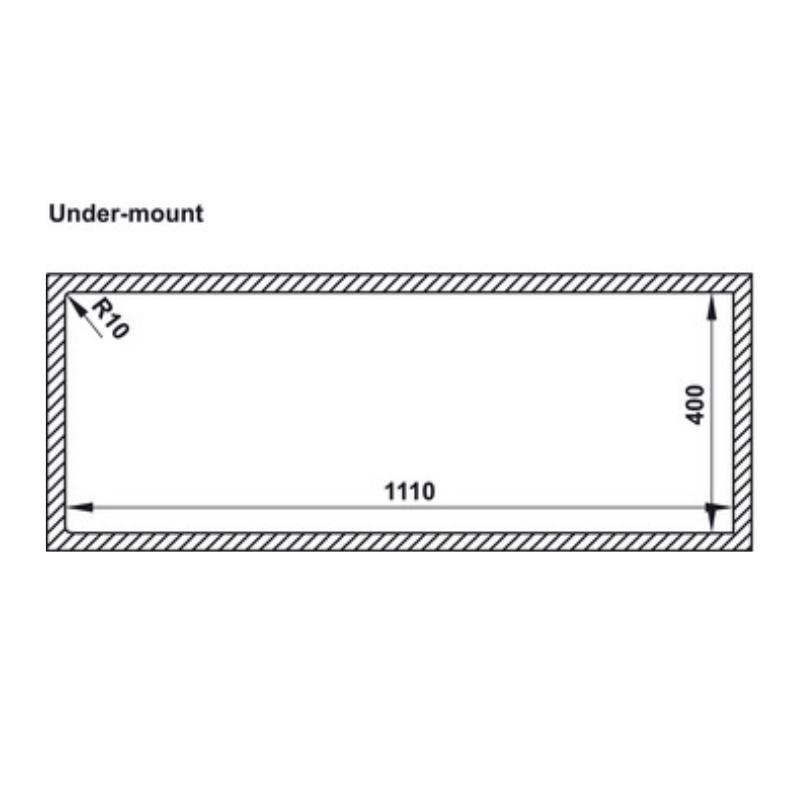 Chậu Rửa Chén 2 Ngăn Inox Hafele HS21-SSD2S90L 567.94.050 - Ngang 115 cm - Hàng Chính Hãng