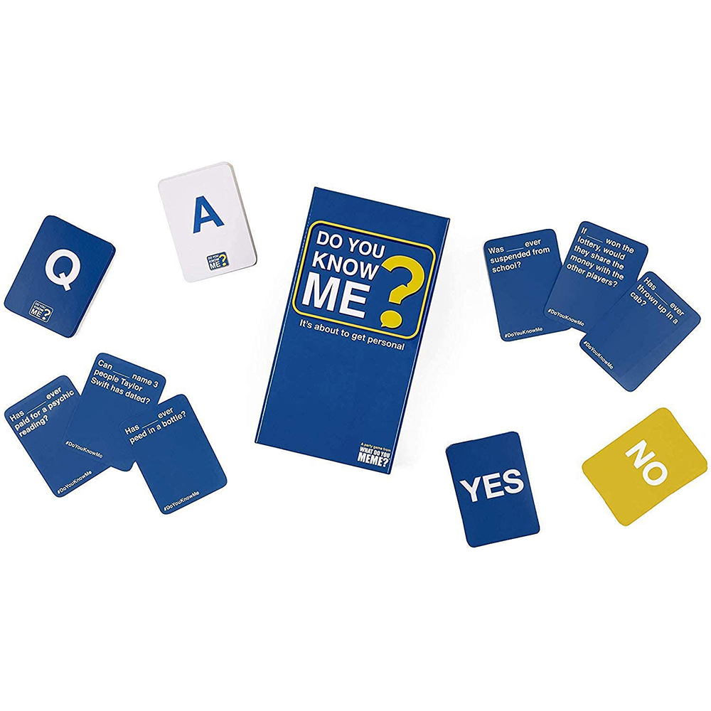 Do You Know Me? The Party Board Game That Puts You and Your Friends in The Hot Seat What Do You Meme?