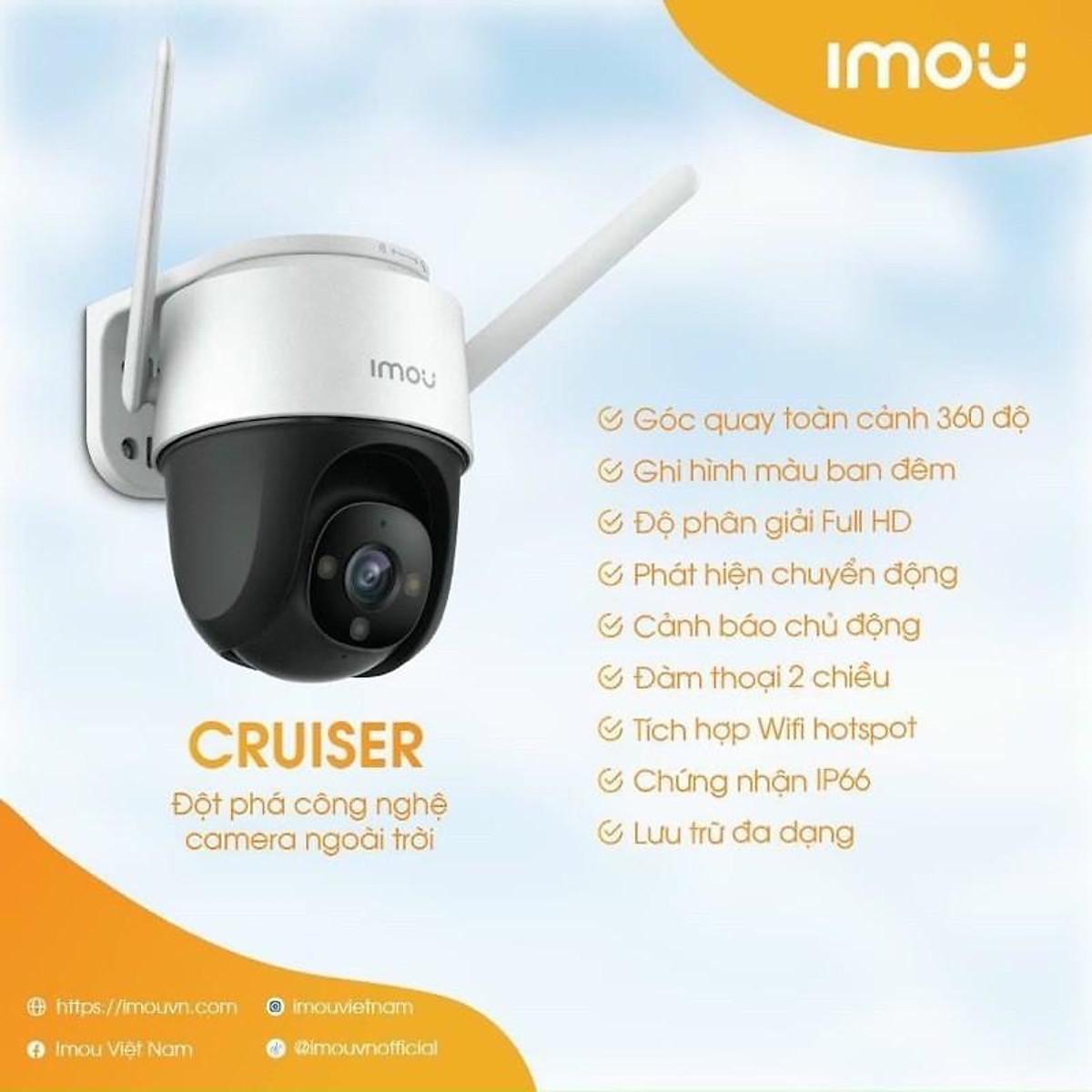 Camera PTZ Imou Cruiser S22FP - Hàng Chính Hãng