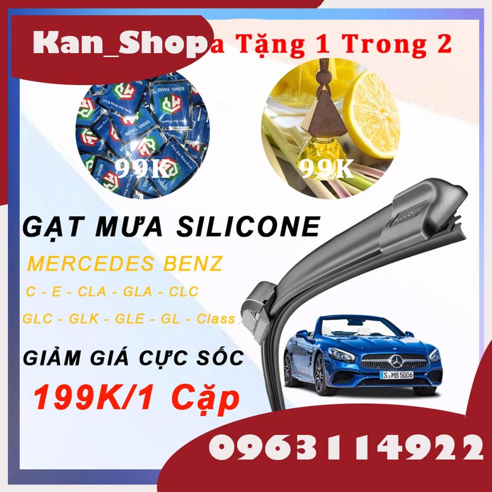 Gạt Mưa Silicone Dành Cho Xe MERCEDES BENZ: C, E, CLA, GLA, GLE, GLC, CLC