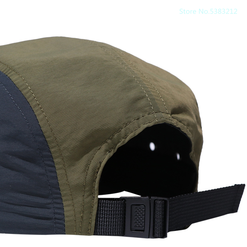 Khối Màu 5 Bảng Nắp Nhẹ Nón Lưỡi Trai Snapback Nam Nữ Trucker Bố Nón Hip Hop Khoác Ngoài Trời Golf Thể Thao áo Chống Nắng