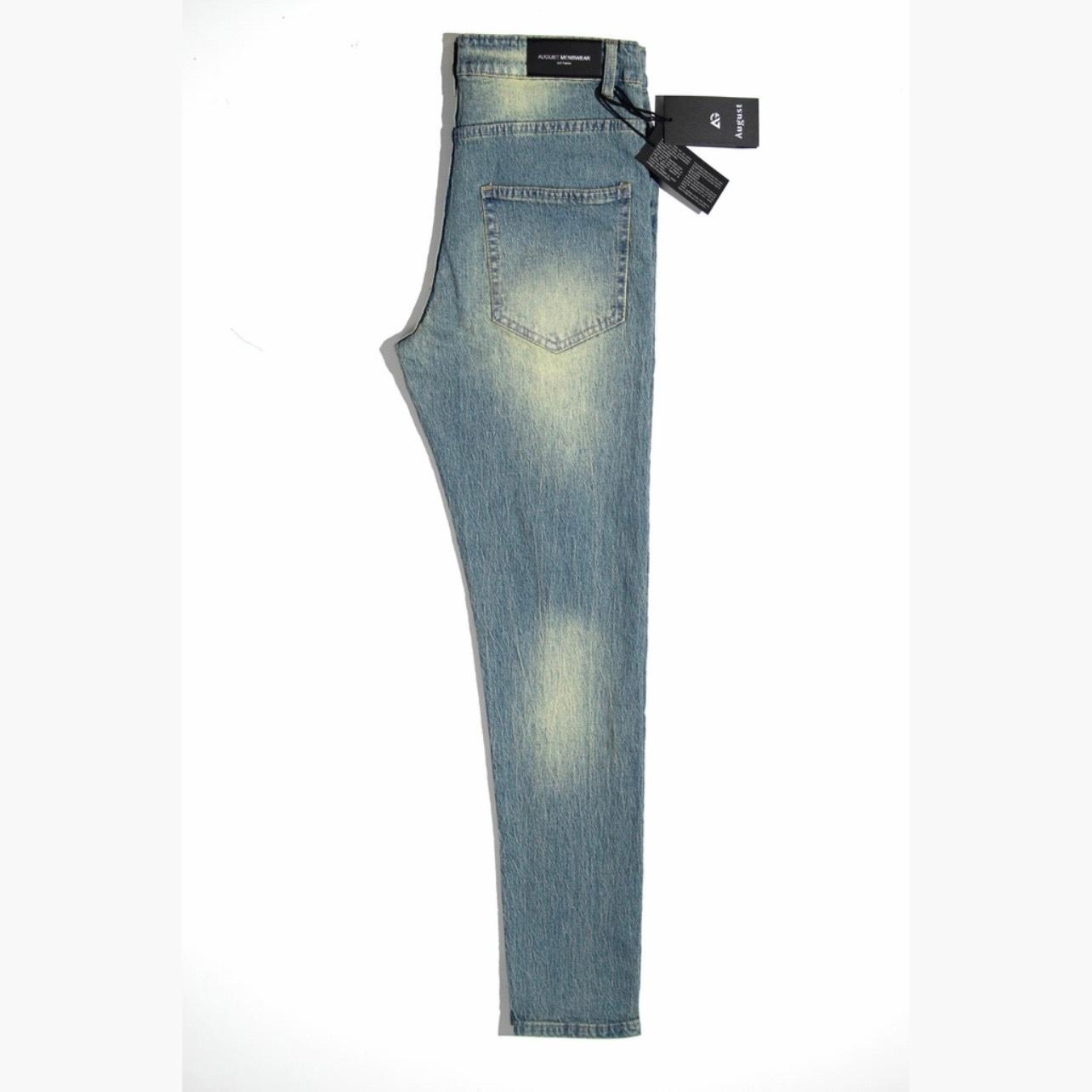 Quần Skinny jeans rách Blue August dành cho boots lỗi 1 đổi 1