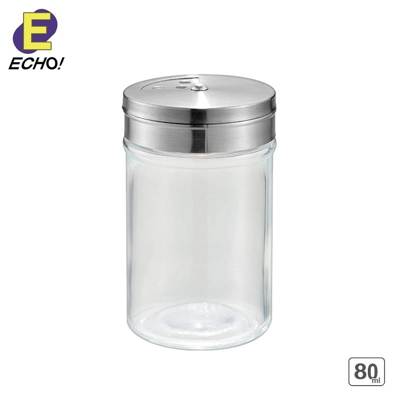 Hũ thủy tinh đựng gia vị Echo 80ml - Hàng nội địa Nhật Bản nhập khẩu chính hãng