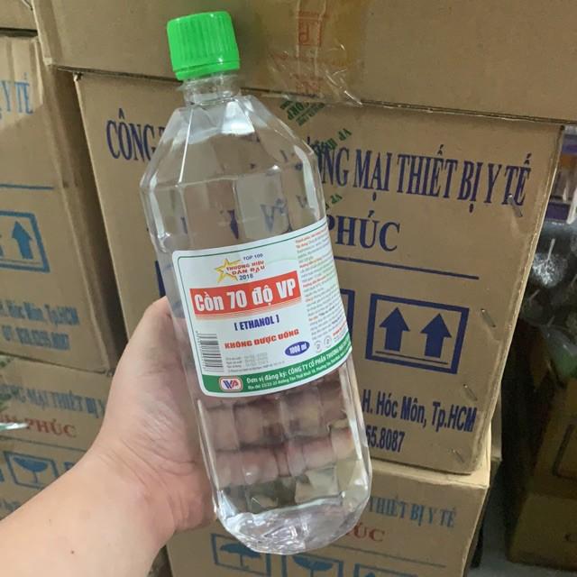 ALCOL (CỒN) Y TẾ CHAI 500ml và 1000ml