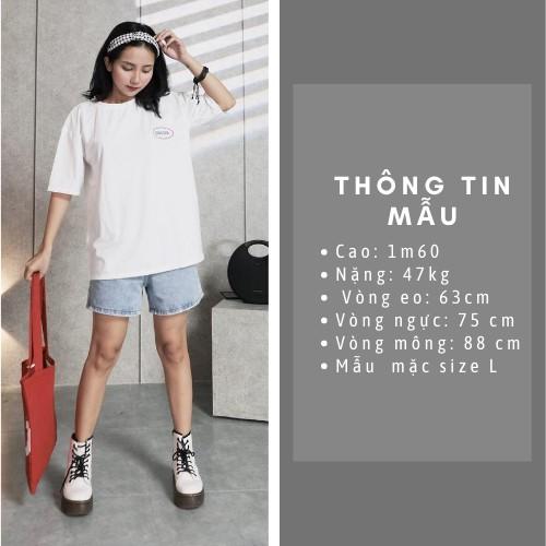 Áo thun tay lỡ nam nữ, Áo thun unisex form rộng Unicorn vải Cotton co giãn 4 chiều