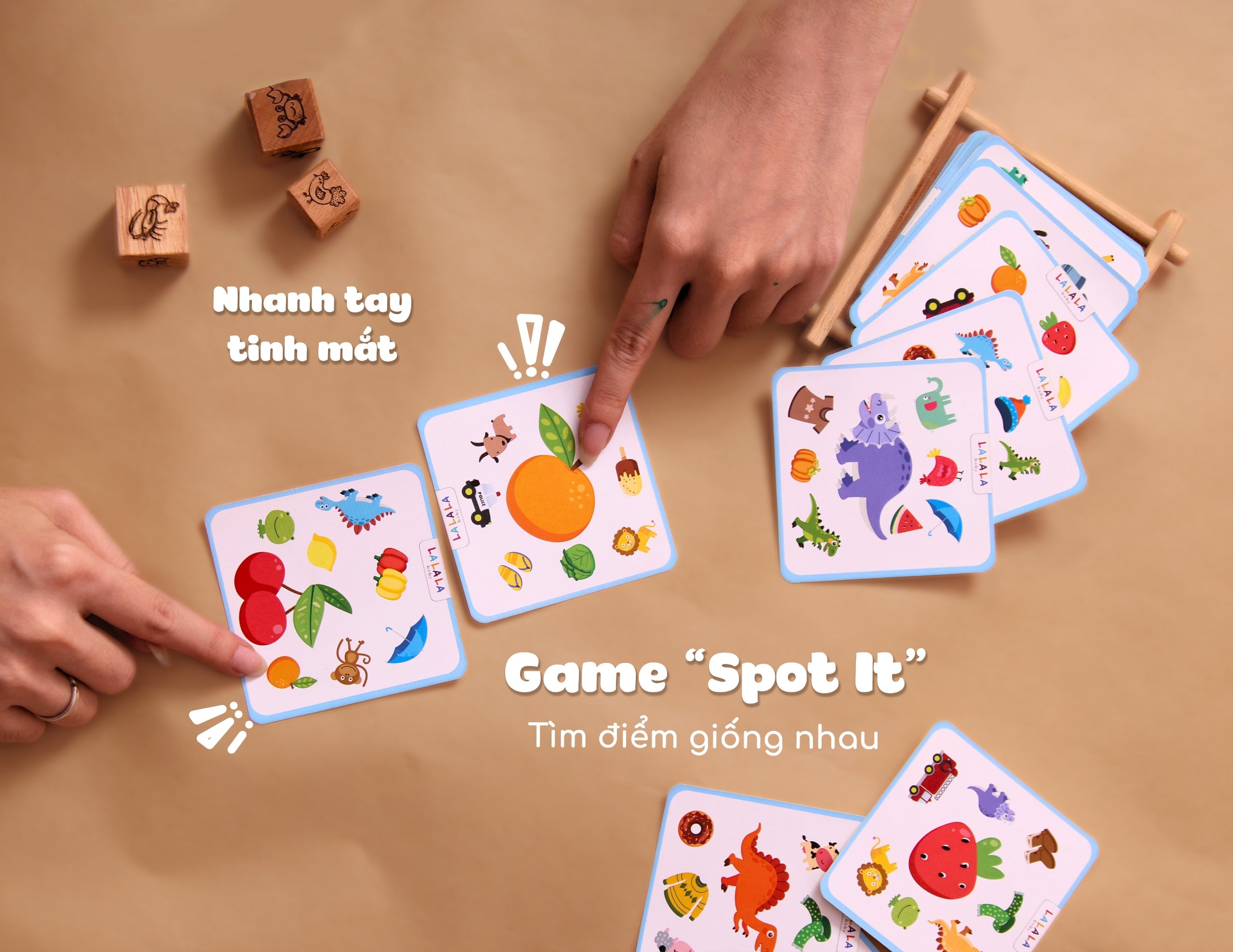 Bộ 5 Trò Chơi Dân Gian 5in1 Lala Play - Chính hãng Lalala Baby