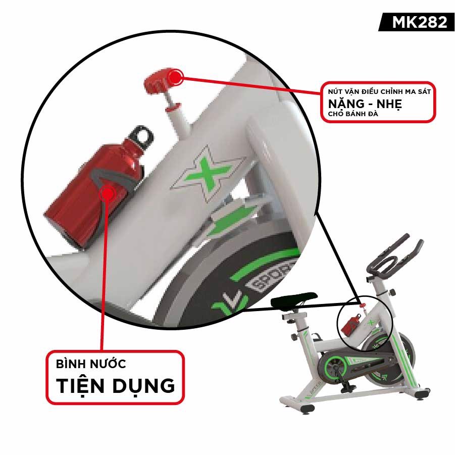 Xe đạp thể dục Airbike MK282 - Hàng chính hãng