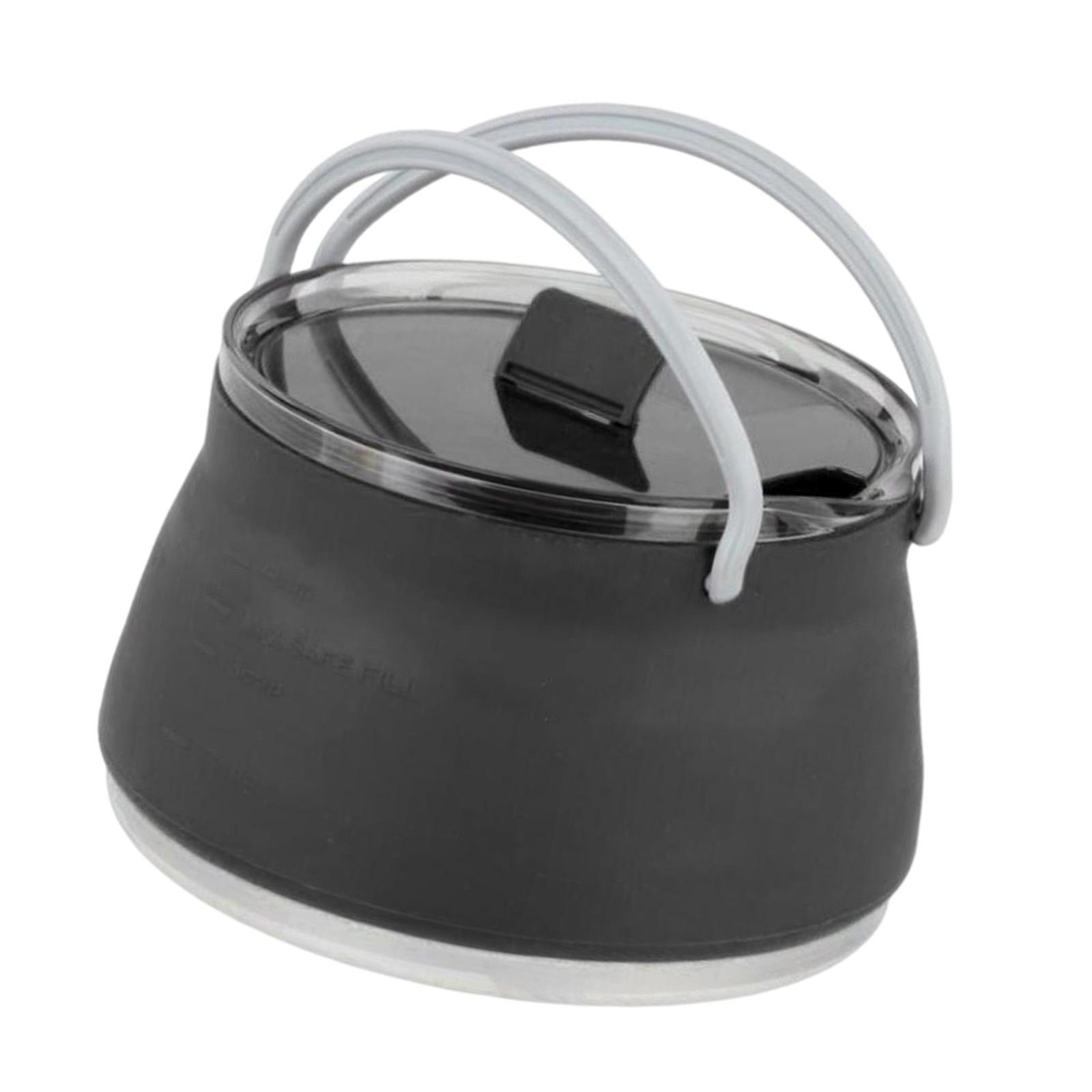 Water Boiler Teapot Coffee Pot Anti Scald Handle Collapsible Camping Kettle