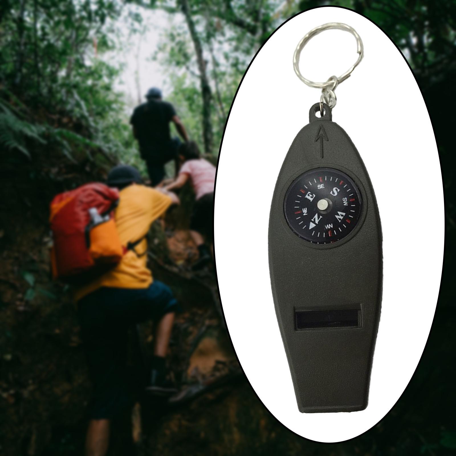 Whistle compass Multifunctional Whistle for Fishing Emergency Hiking