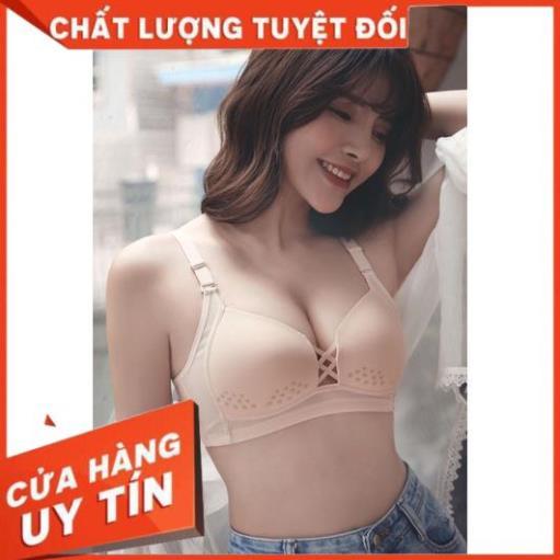 Áo Lót Nữ ️ Áo Ngực Nữ Đúc Su Ren Thông Hơi Nâng Ngực Sexy Điệu Đà 007