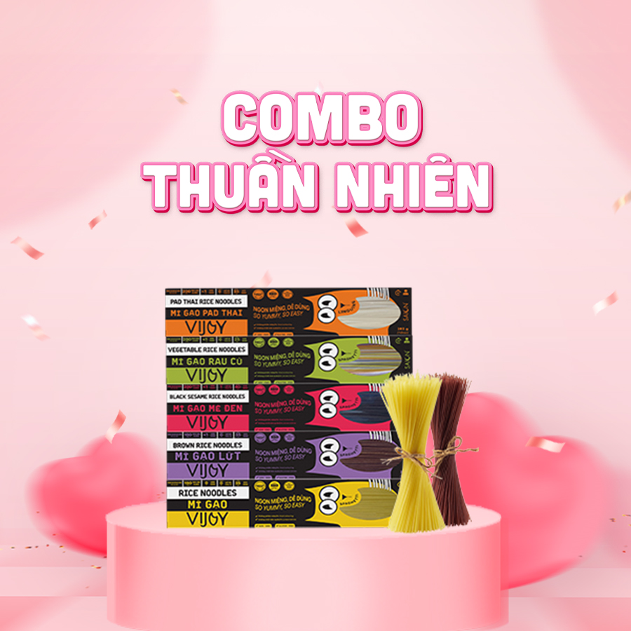 COMBO Thực phẩm Thuần nhiên VIJOY