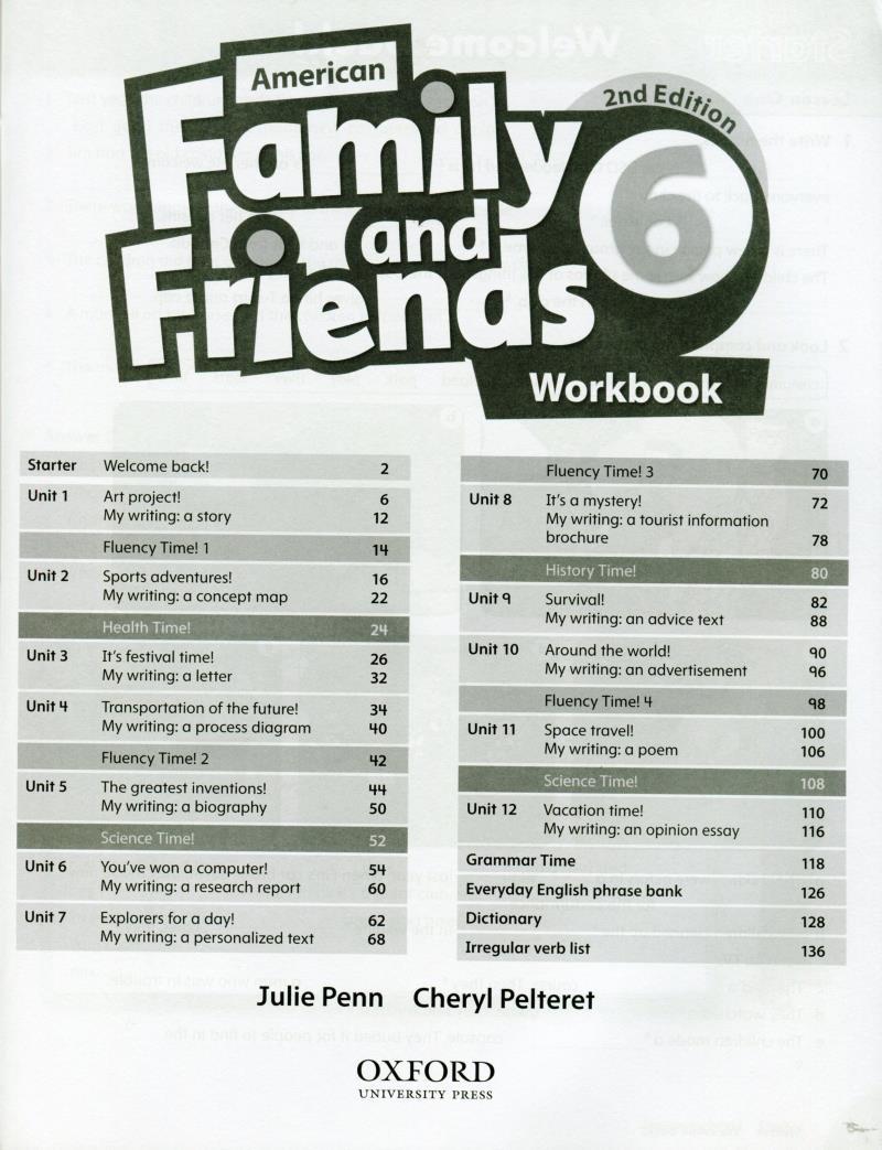 American Family And Friends Level 6: Workbook With Online Practice - 2nd Edition