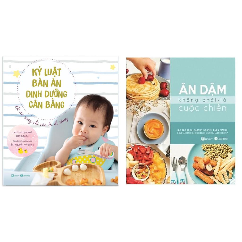Sách - Combo Ăn Dặm Không Phải Là Cuộc Chiến + Kỷ Luật Bàn Ăn