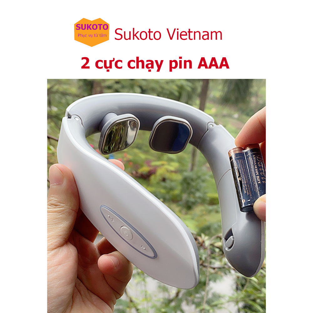 Máy massage cổ vai gáy điện xung 3D