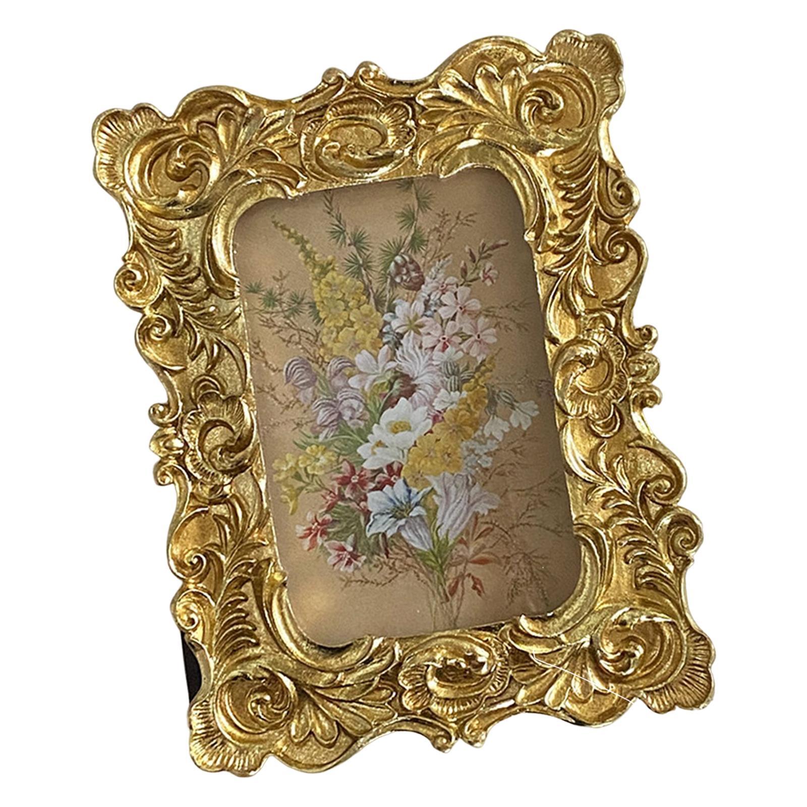 Vintage Style Photo Frame Picture Holder Home Decor Pictures Display Ornate