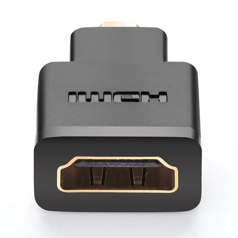 Ugreen UG2010620106TK Màu Đen Đầu chuyển đổi Micro HDMI sang HDMI - HÀNG CHÍNH HÃNG