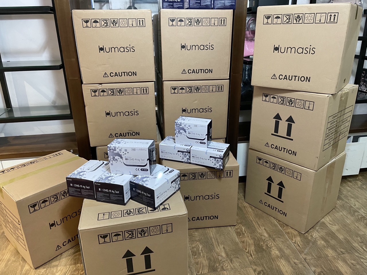Kit Test Covid 19 Tại Nhà Humasis Hàn Quốc - 1 hộp