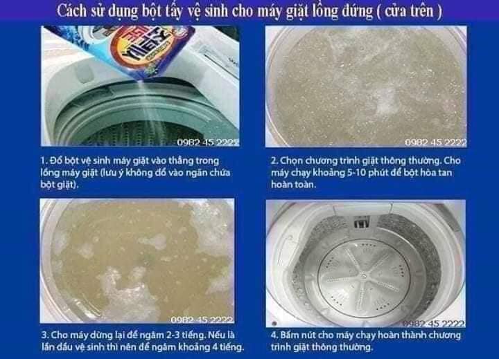 Tẩy Lồng Máy Giặt Hàn Quốc