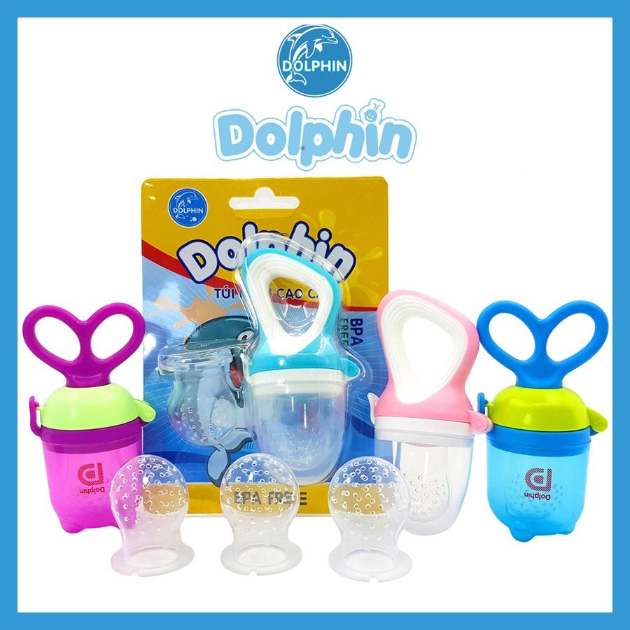 Túi nhai Silicone cao cấp Dolphin dành cho bé - DP056A