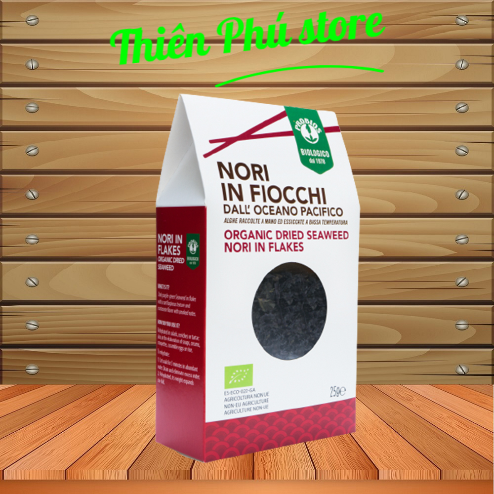 Rong Biển Nori Hữu Cơ 25g ProBios Organic Nori Seaweed