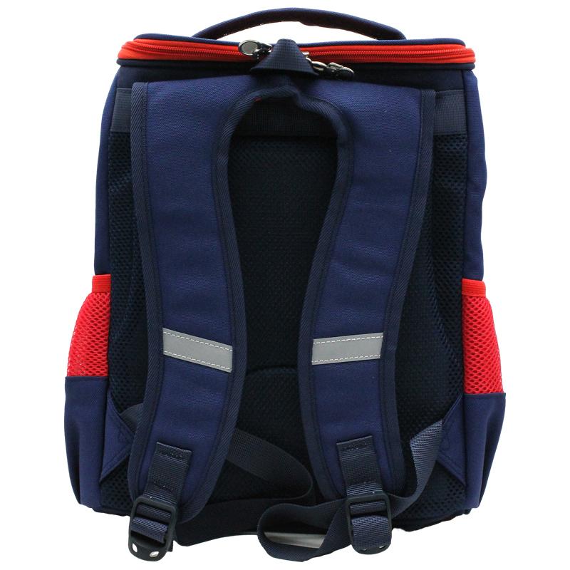 Cặp Chống Gù Bé Trai Size M - Miti C11074M_SN3_NAV_RED - Siêu Nhân