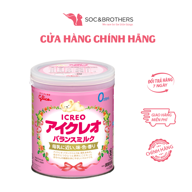 Sữa Công Thức Glico Icreo Balance Milk Số 0 (320g)