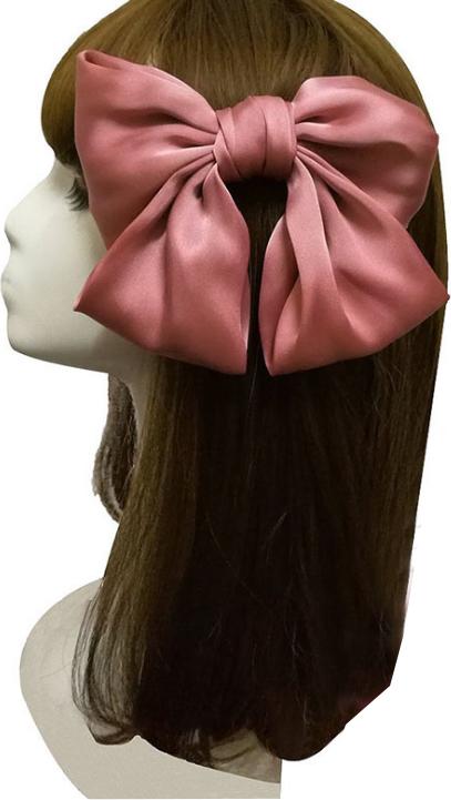 Dây buộc tóc Scrunchies lụa dáng dài dễ thương HD78