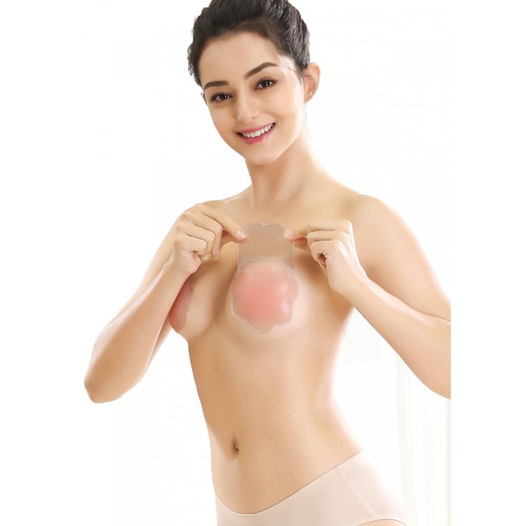 Miếng dán ngực tai thỏ chống thấm nước sử dụng được nhiều lần