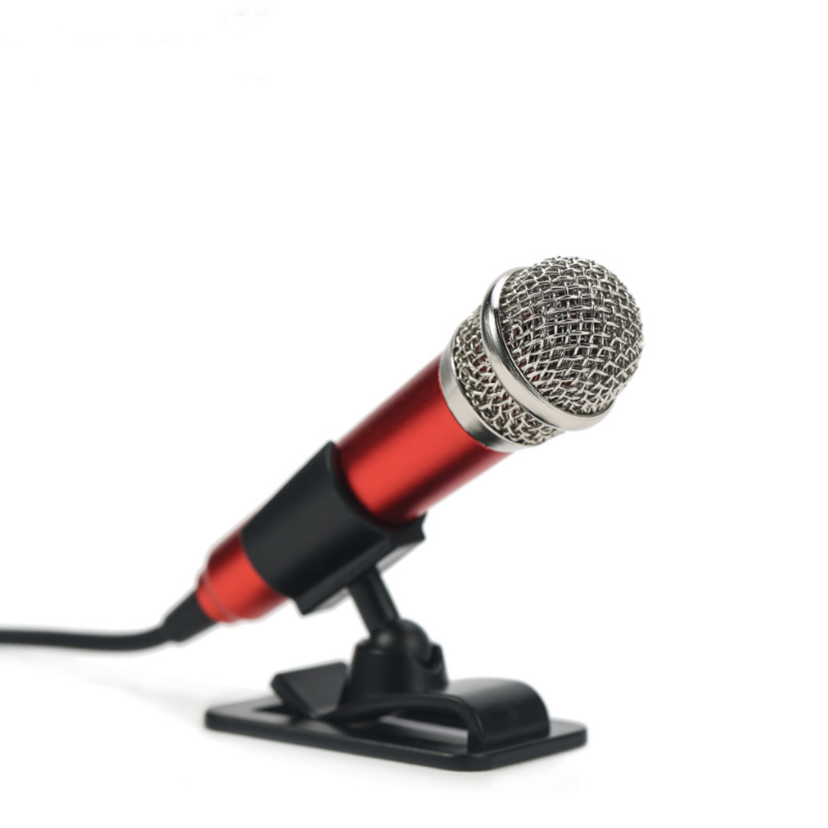 Microphone Dành Cho Iphone Mini RMK-K01 Remax-Tặng Gía Đỡ Điện Thoại-Hàng Chính Hãng - đỏ