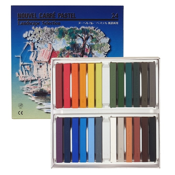 Phấn Tiên Carre Pastel Sakura 24 Màu Phong Cảnh