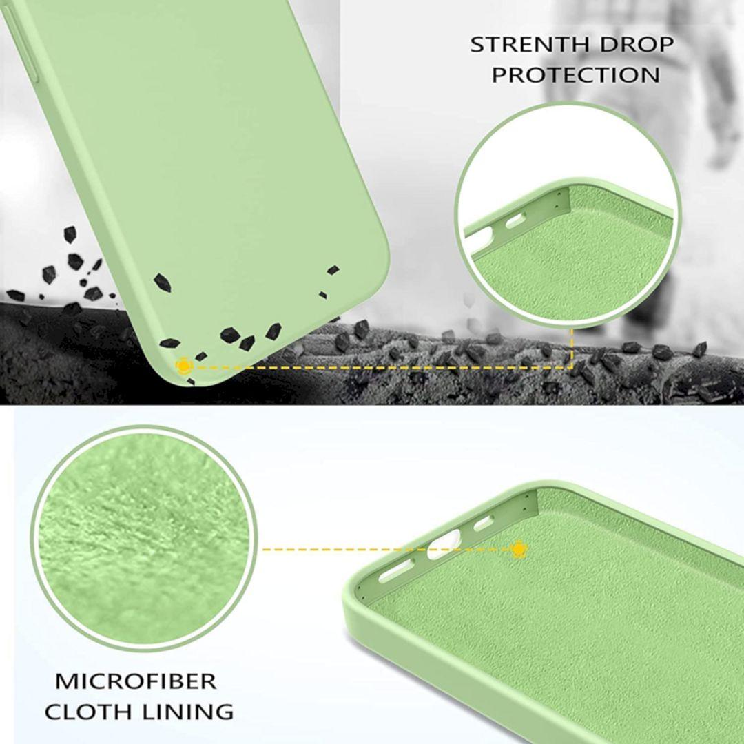 Ugreen UG90255LP544TK 6.1 inch màu xanh lục Ốp Lưng dành cho cho iPhone 13 bằng Silicone - HÀNG CHÍNH HÃNG