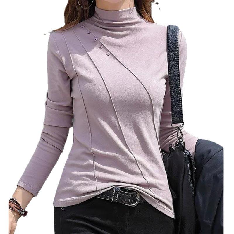 Áo Thun Nhung Đức Hai Mặt Dáng Ôm Thời Trang Thu Đông