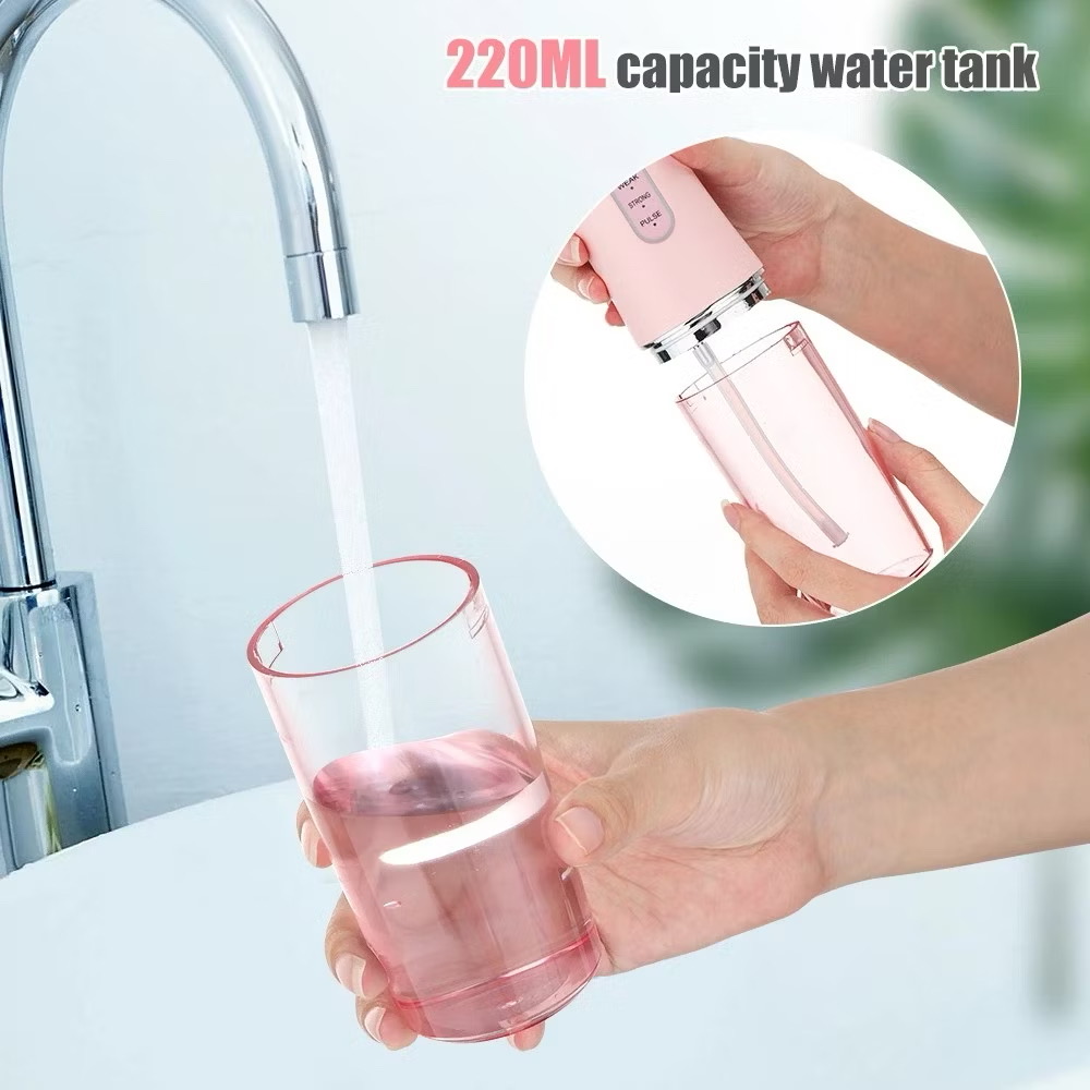 [LOẠI 1 BẢN QUỐC TẾ] ￼Máy tăm nước xung quốc tế, nha sĩ khuyên dùng – ngăn cao răng, bảo vệ răng khỏe, dễ mang theo