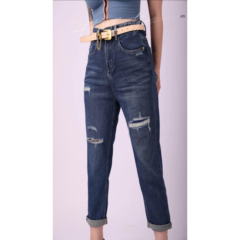 Quần Jeans rách gối Hàn Quốc -J25