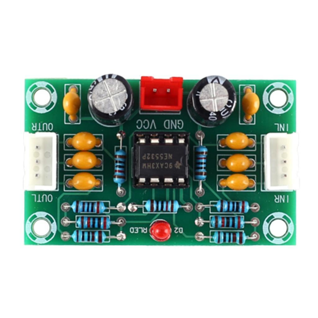Mô-đun Tiền Khuếch đại âm Thanh OP-Amp Hoạt động Bảng Khuếch đại NE5532