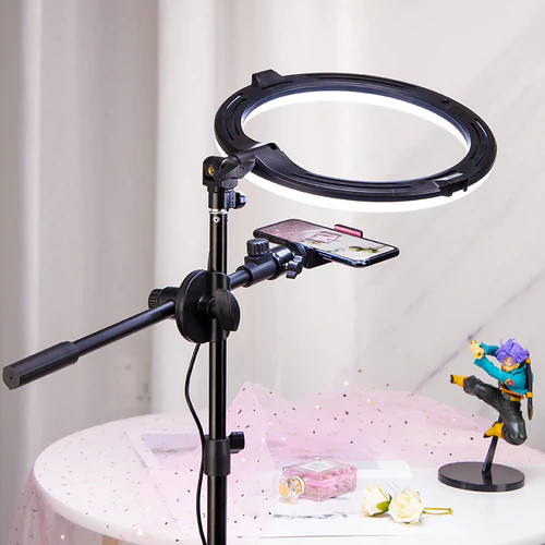 ULANZI VIJIM K15 RGB (3200K-6500K) - Bộ đèn LED đổi màu, kèm Remote + chân tripod + giá đỡ điện thoại - Hàng Chính Hãng