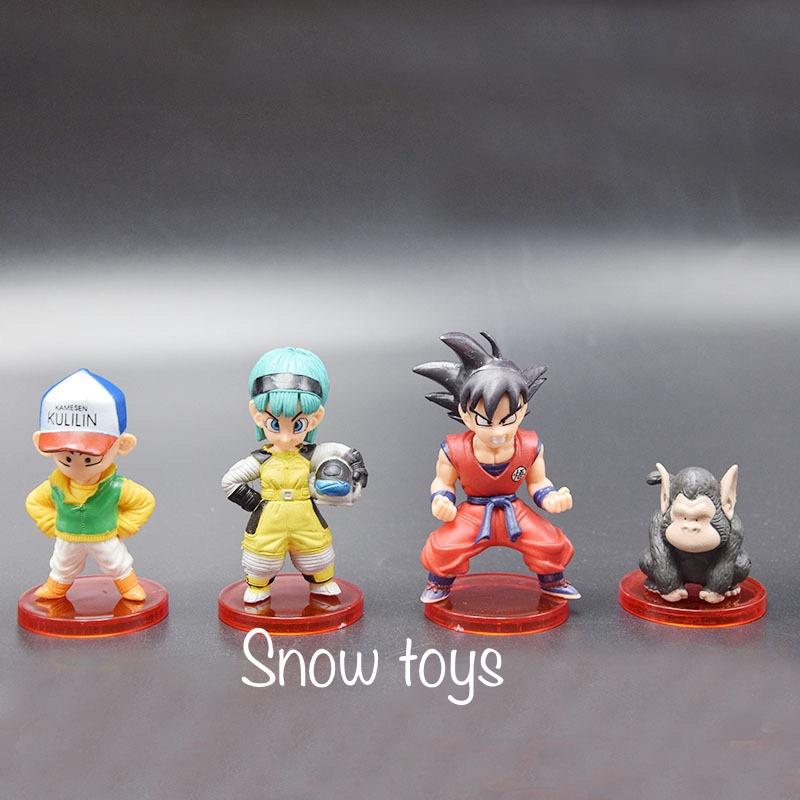 Mô hình Dragon Ball - WCF/DWC Vol.2 - Set 8 mẫu Goku Thần Kaio Bubbles Gohan Krillin Bulma ChiChi Ox Kin