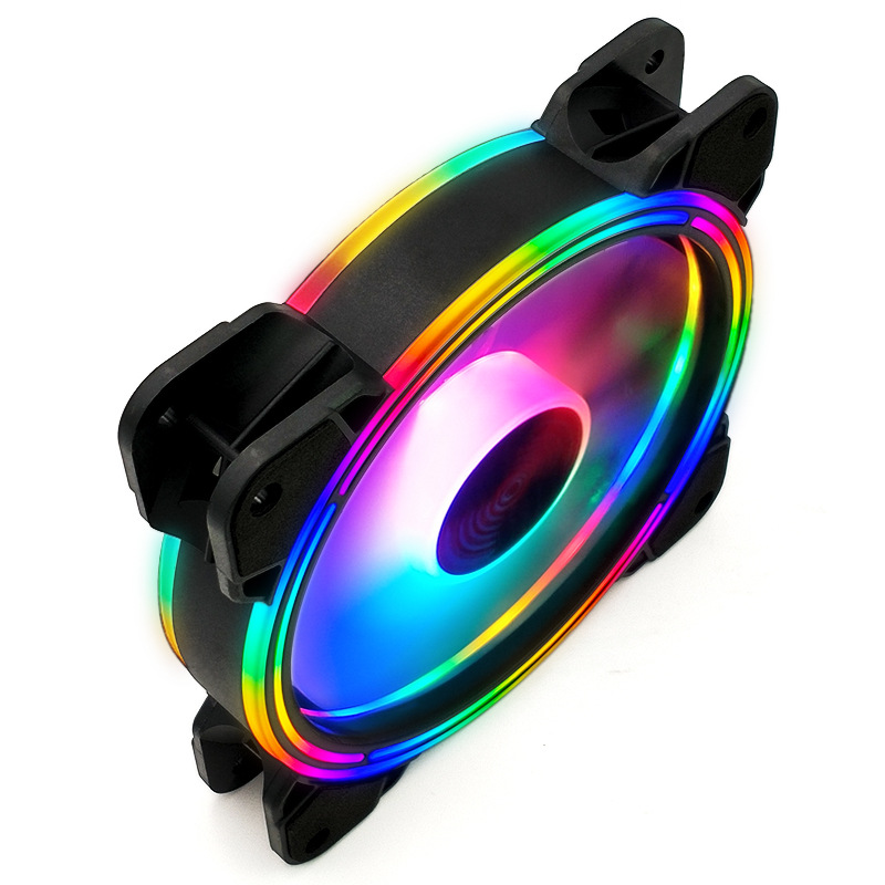 Quạt tản nhiệt, Fan Case Led RGB Coolmoon V5 - Hàng Chính Hãng