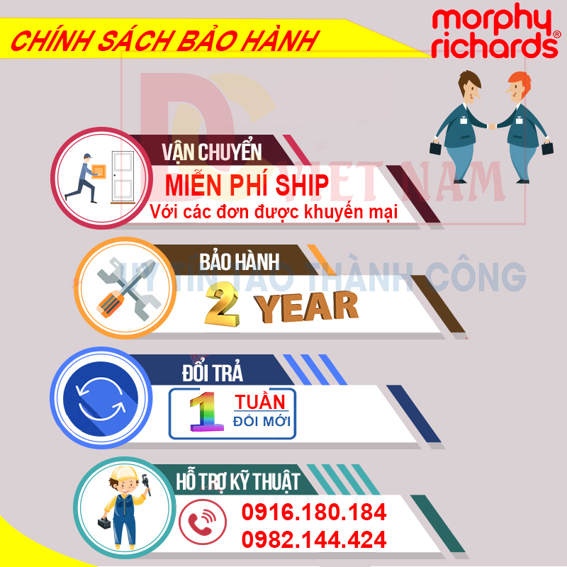 Bộ Dao Thớt Khử Khuẩn UV Và Sấy Khô Morphy Richards MR1002 Thế Hệ Thứ 3-hàng chính hãng