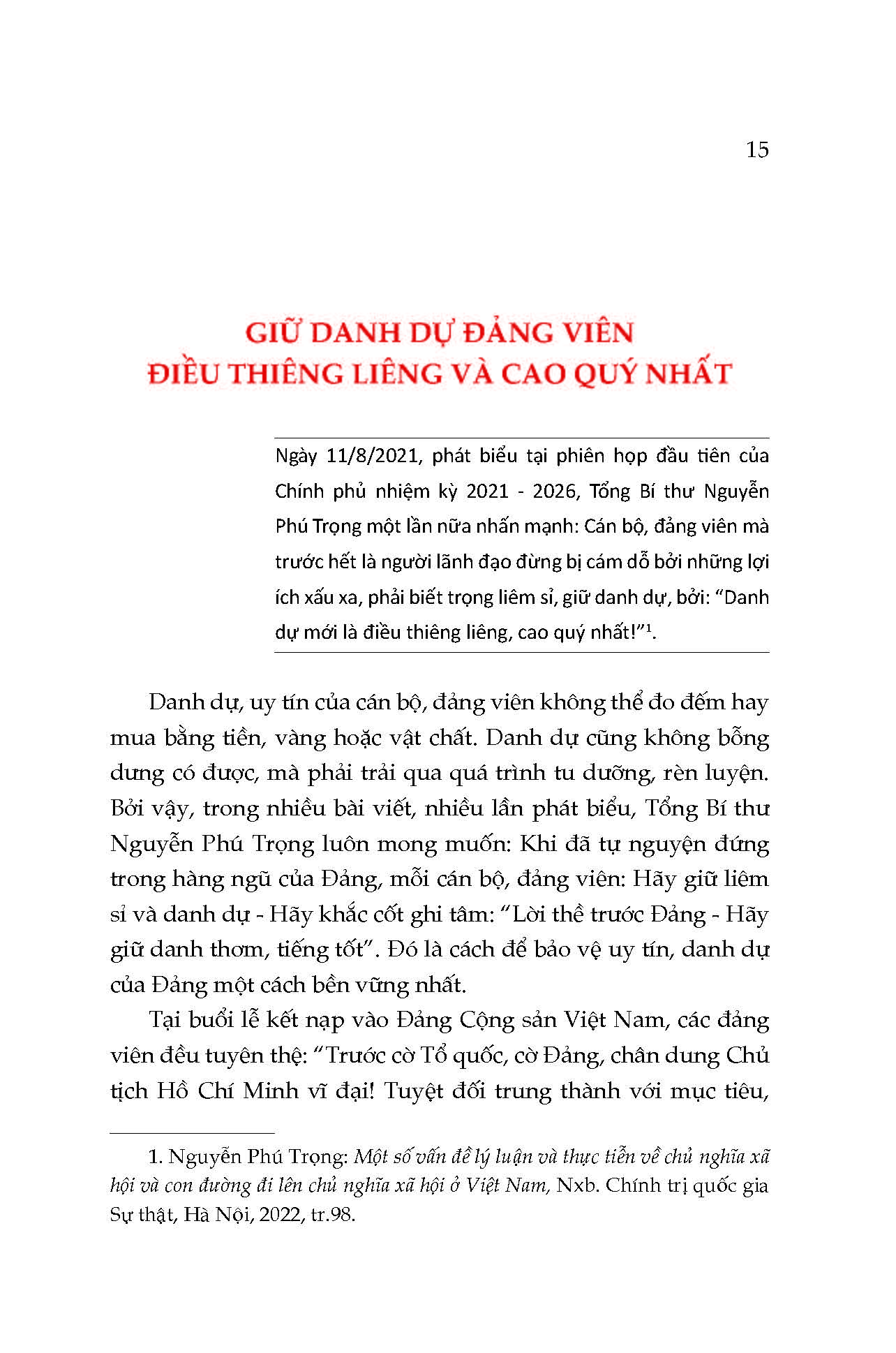 Tổng Bí Thư NGUYỄN PHÚ TRỌNG Với Niềm Tin Của Nhân Dân Trong Nước Và Sự Ủng Hộ Của Bạn Bè Quốc Tế - Báo Nhân Dân (Tuyển chọn)