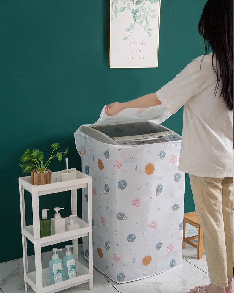 Áo trùm máy giặt chống thấm nước PVC 7KG -10KG  - CỬA TRÊN - GDHN Loại Tốt