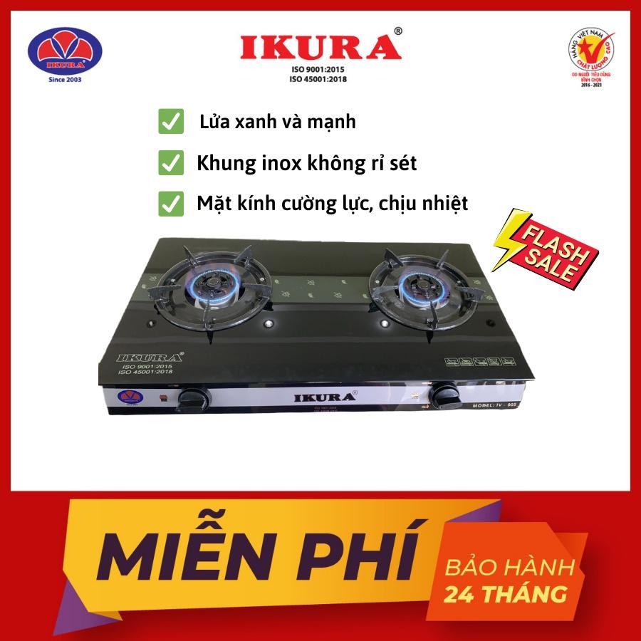 Bếp gas dương đôi IKURA - 905 - Chống cháy nổ - Hàng Chính Hãng