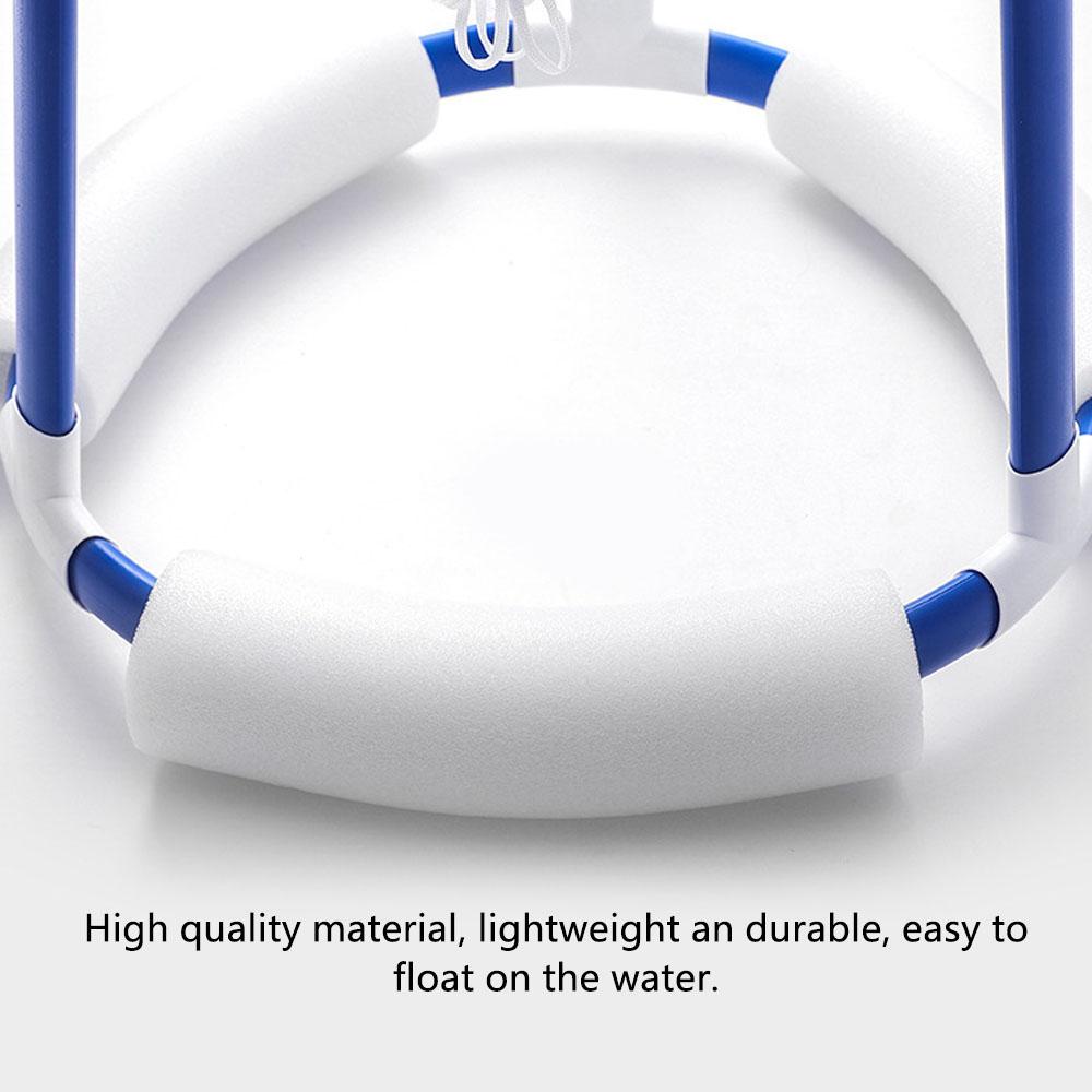 Đồ chơi bóng rổ gồm rổ ném bóng và bóng dạng bơm hơi tiện lợi để trong nhà cho trẻ em