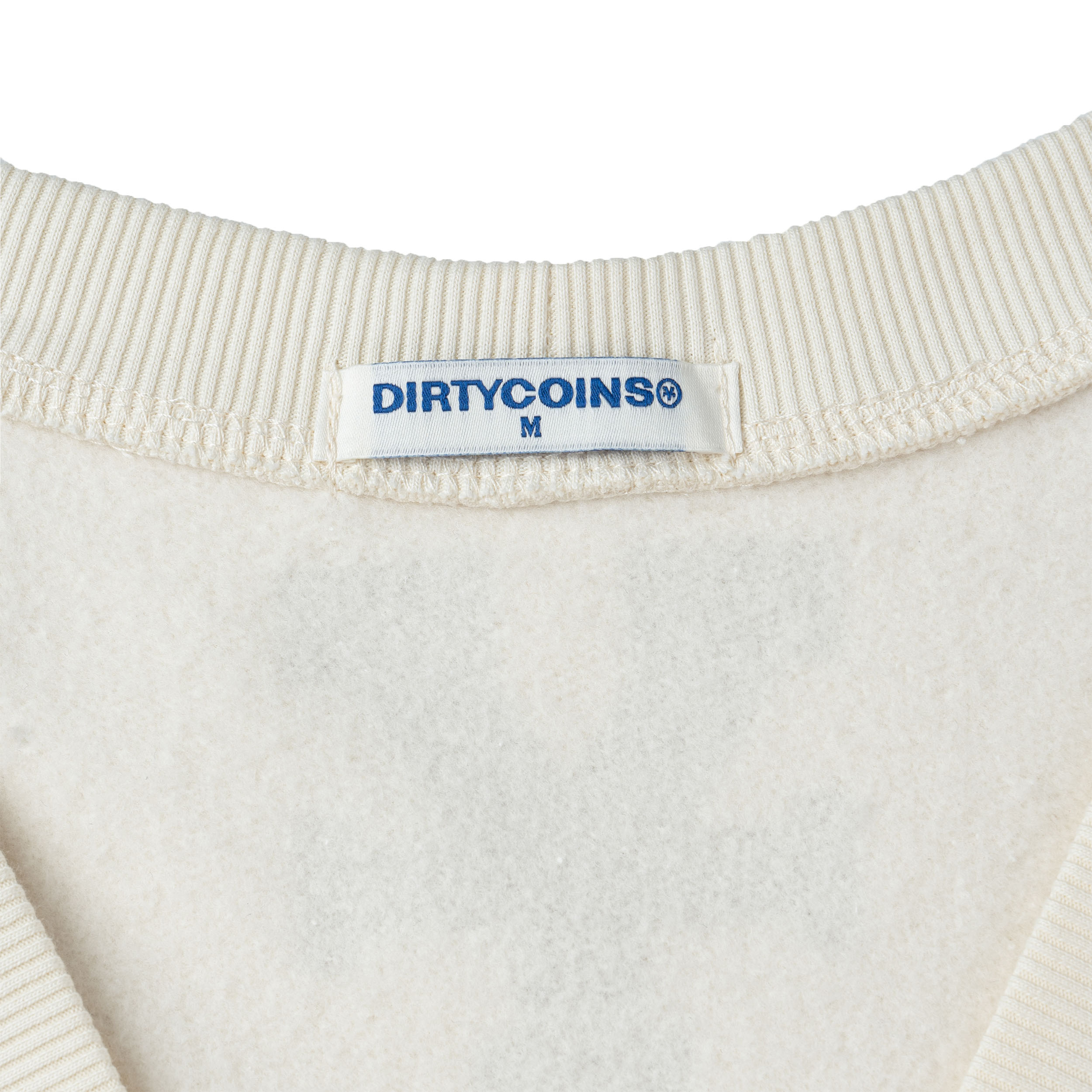 Áo Khoác DirtyCoins Print Cardigan - Ivory/Brown