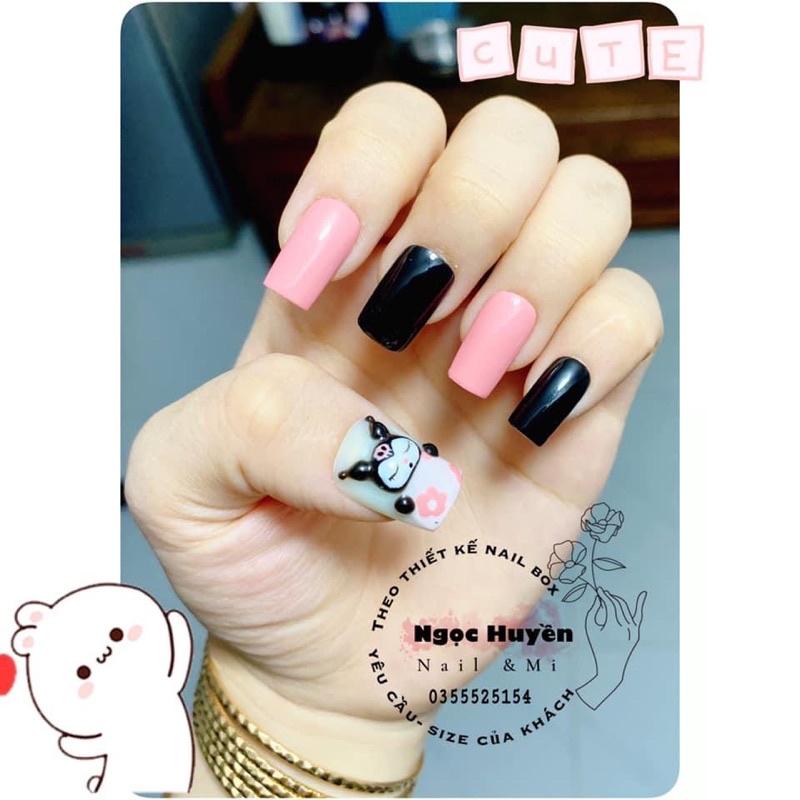 nailbox móng giả thiết kế kèm keo dũa