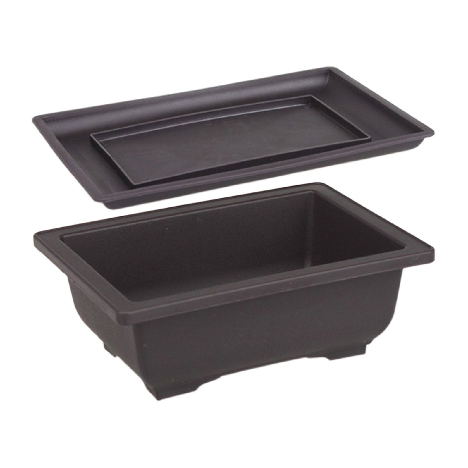 Training Pots with Tray Modern Sturdy Practical Portable for Yard Patio