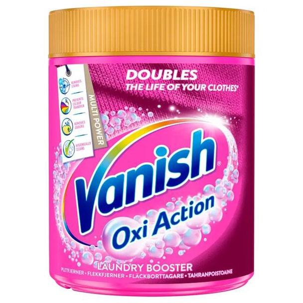 Bột giặt hiệu Vanish Gold Pink - Không mùi, không hư sợi vải &amp; da tay 1kg