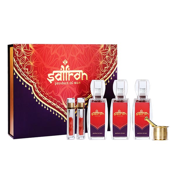 Saffron Salam Set 15gr Dòng Hữu Cơ Tinh Khiết Theo Chuẩn ISO 3632